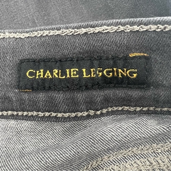 Lucky Brand Gray Charlie Denim Legging Jean Size 24 Women's - Picture 4 of 8